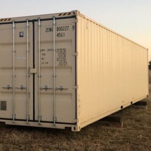 40′ One‑Trip High Cube Container